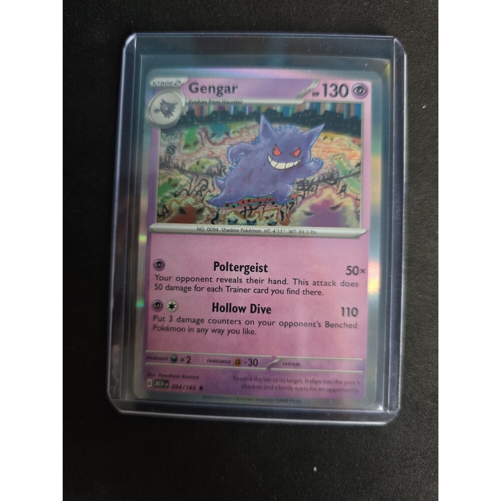 Pokemon Gengar 094/165 holo 151